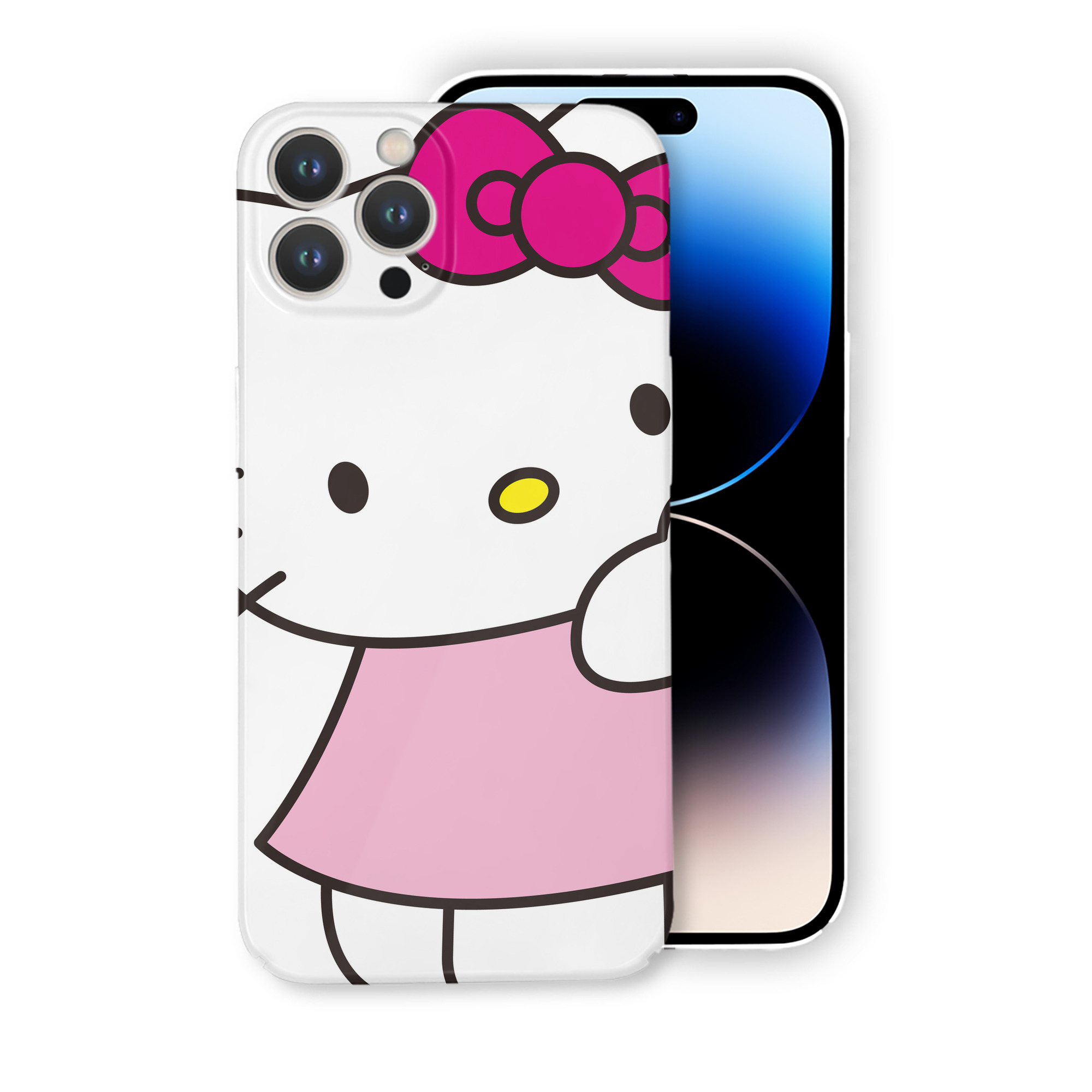 （画像用） Hello Kitty ハローキティ 【iPhone 14シリーズ対応】ハードケース
